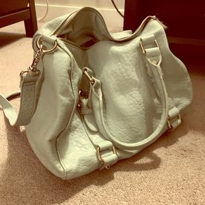 Express light blue cross body